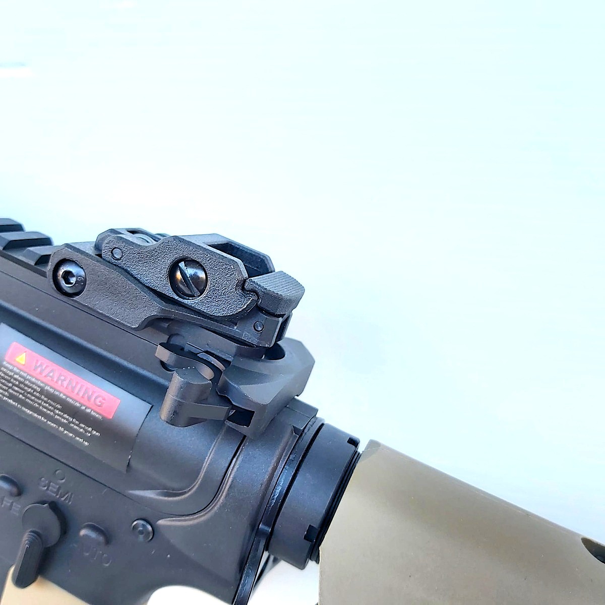 NUPROL M4 MLOK DELTA PIONEER NOMAD 7" FDE/BLACK (NEG-DPN-7-FDE) - Image 6