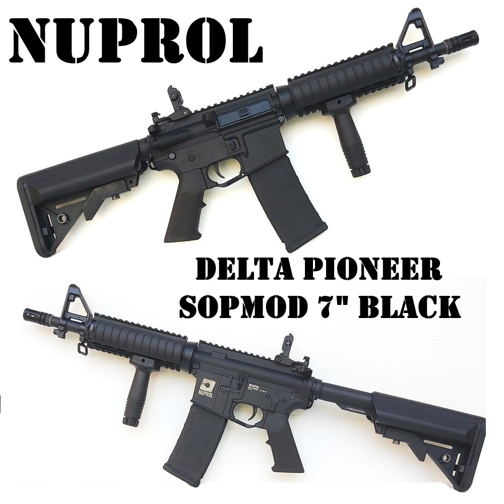 NUPROL Delta Pioneer SOPMOD 7" Black (NEG-DPS-BLK)