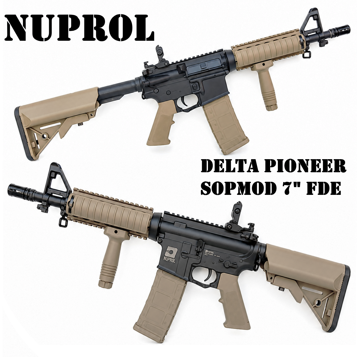 NUPROL Delta Pioneer SOPMOD 7" FDE (NEG-DPS-FDE)