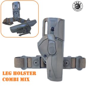 VEGA HOLSTER - LEG HOLSTER COMBI MIX - Fondina Cosciale in polimero- cosciale - sgancio rapido (CCH8+8K35+8k28)
