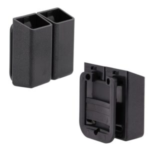Ghost Double Pouch Double Stack Black · Portacaricatore Doppio Slim · ABS