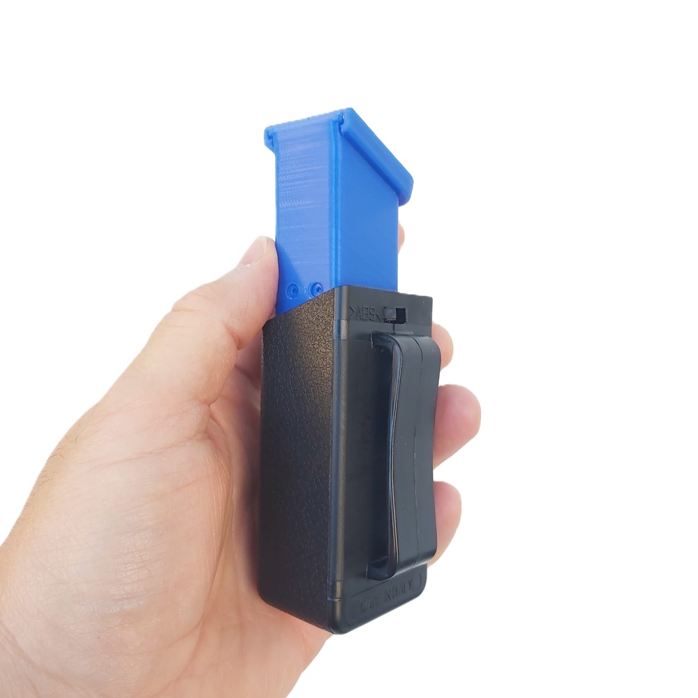 Ghost Single Pouch Double Stack · Portacaricatore Singolo Pistola Slim · ABS · Ritenzione Interna - immagine 5