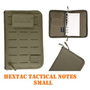 Mil‑Tec Hextac Tactical Notes small Olive · Organizer Tattico con Velcro · 15986001