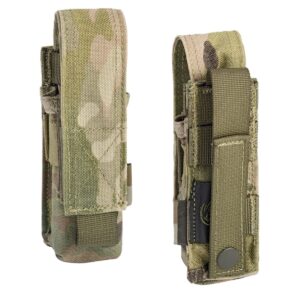 DEFCON 5 D5‑PM01 · Porta Caricatore Singolo per Pistola Multicam  - MOLLE system