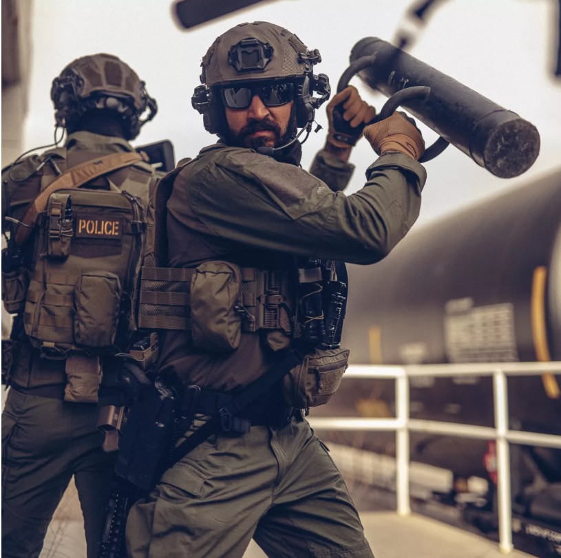 HELIKON‑TEX MCDU Combat Shirt® – RAL 7013 (NYCO Ripstop)(BL-MCD-NR-810A) - immagine 3