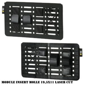 M‑Tac Module Insert MOLLE Laser Cut · 19,5×11 cm · Polimero · EDC Organizer