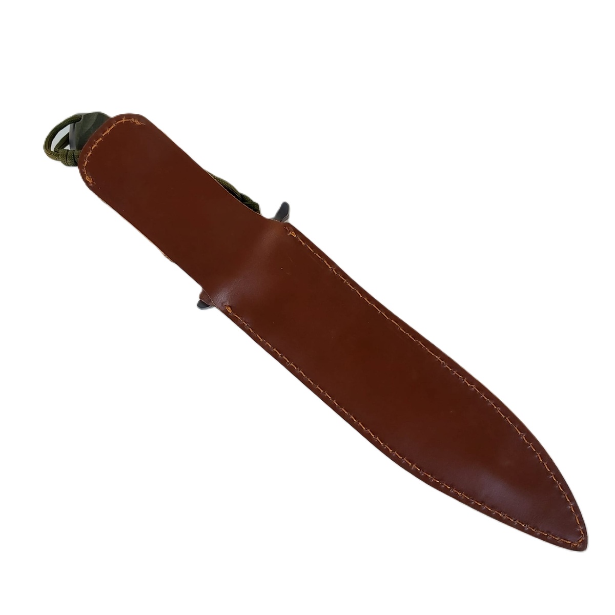 Coltello Rambo V Last Blood · Replica Full Tang · Acciaio 420J2 · Fodero Cuoio · RM‑V - immagine 9
