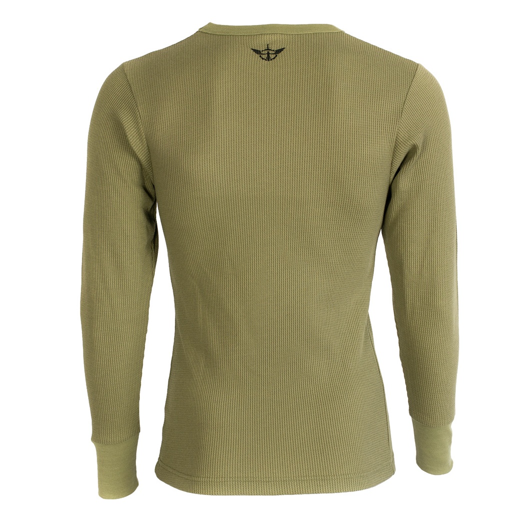 Openland ECHO Maglia Termica Olive – Waffle Technology (OPT‑ECHO 02) - immagine 2