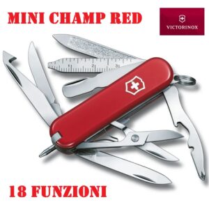 Victorinox Mini Champ Red 0.6385 multiuso 18 funzioni
