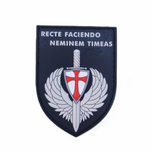 jtg recte faciendo patch fullcolor 3d rubber