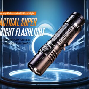 superfire a20 tactical flashlight 1700 lumens