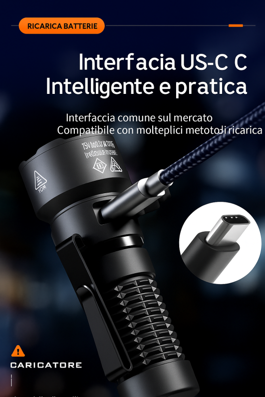 SUPERFIRE A29 – EDC Portable Flashlight · 1450 Lumens - immagine 4
