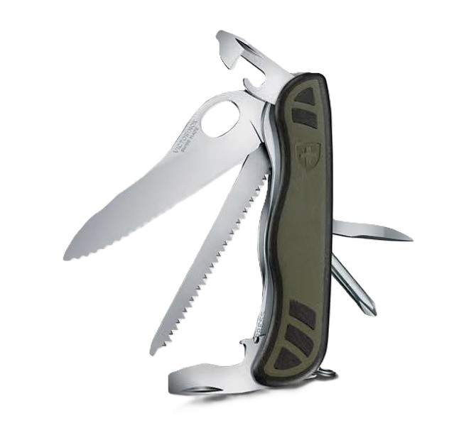 Victorinox Swiss Soldier’s Knife Olive · 10 Funzioni · Lama Bloccabile · 111 mm · 8461.MWCH - immagine 2